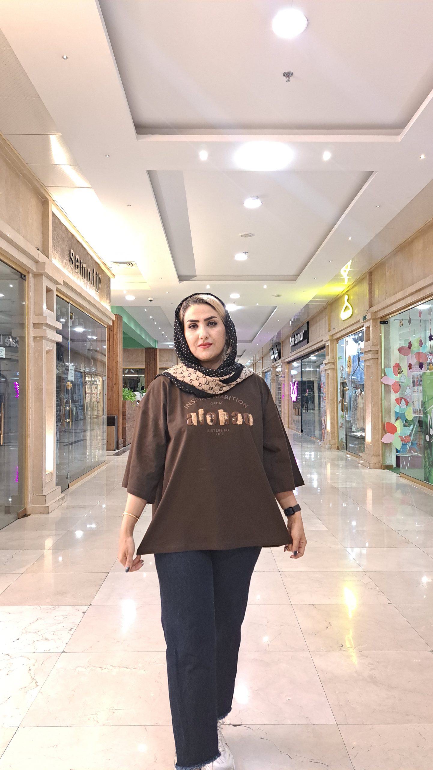 تی شرت لانگ alohao