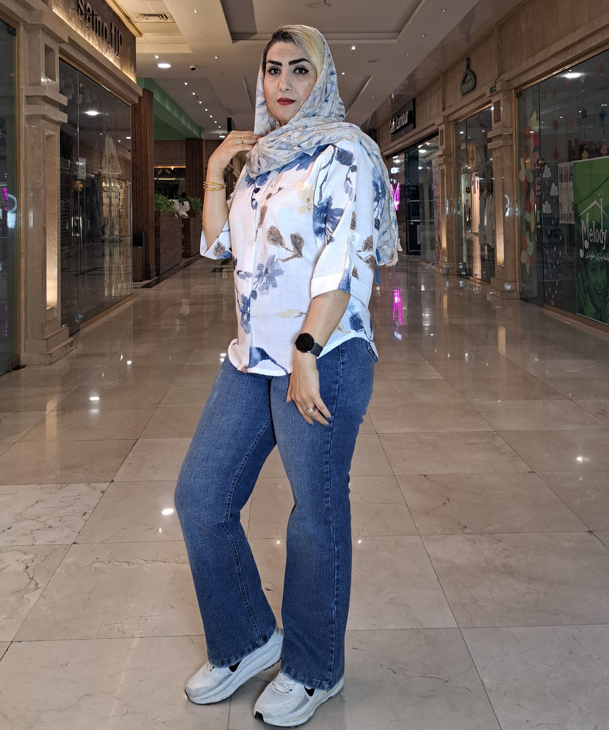 شومیز کیمونو کادنزا چاپی